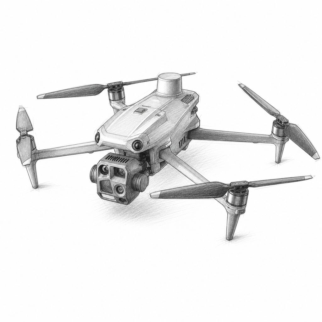 Mavic 3T Enterprise Thermal Camera